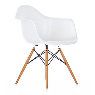 Stuhl Melbourn weiss
