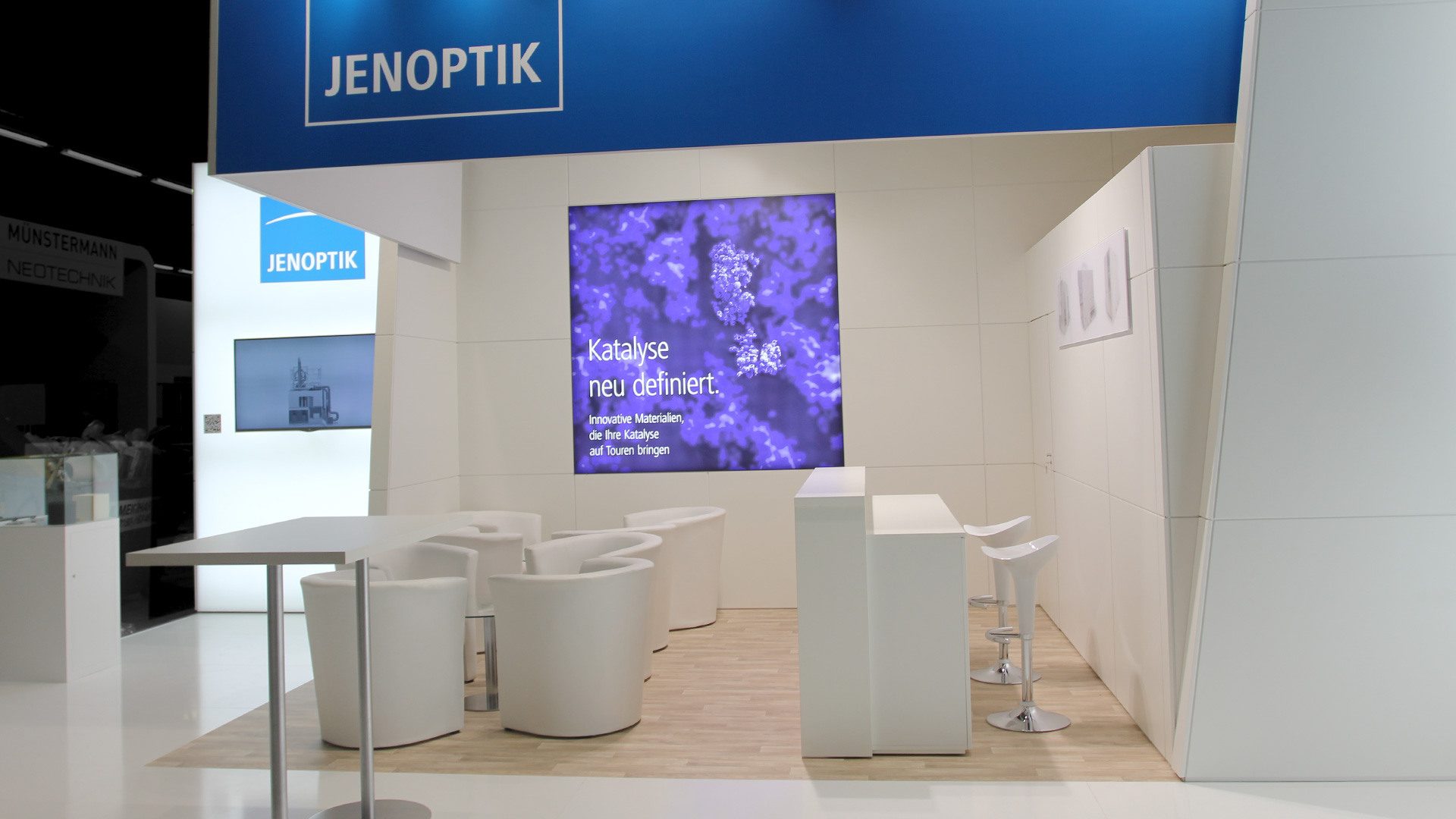 Jenoptik Achema Messebau Frankfurt