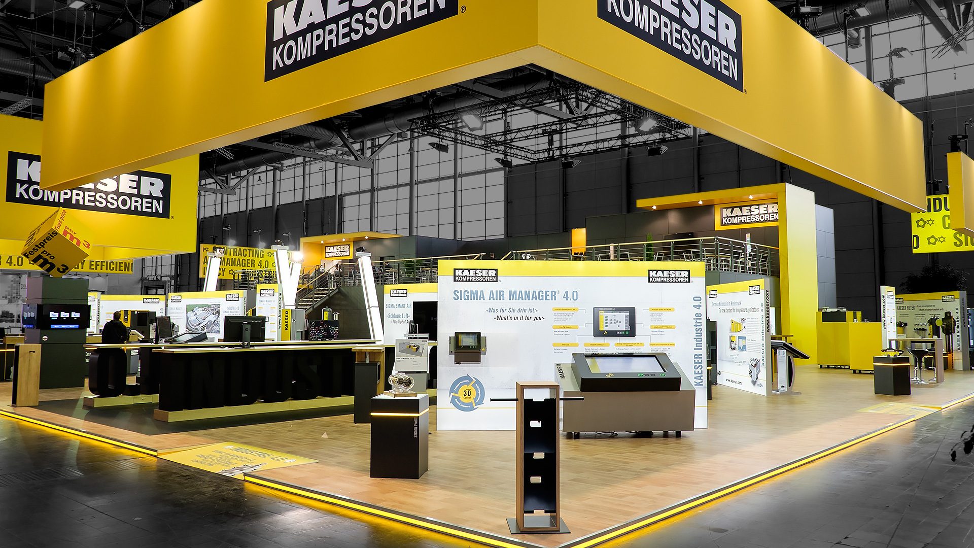 KAESER HMI Messebau Hannover