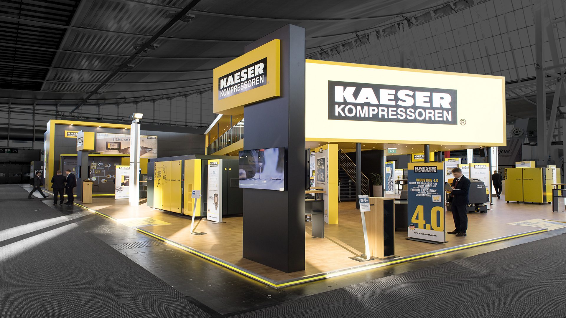 KAESER HMI Messebau Hannover